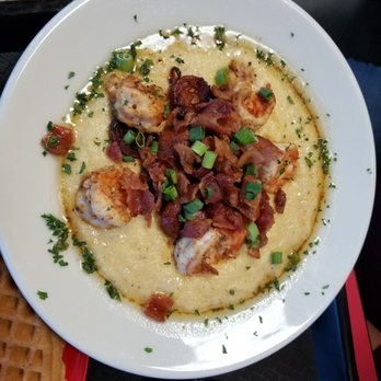 Randys Chicken And Waffles - Shrimp and grits.  Amazing!!! - Soul Food Near Me - Lancaster, California