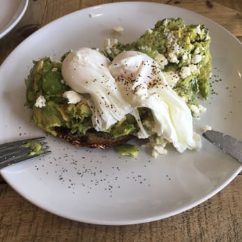 Threefold Cafe - Smashed avo with two poached eggs! Delicious and unique - Breakfast & Brunch Near Me - Coral Gables, Florida Threefold Cafe - Smashed avo with two poached eggs! Delicious and unique - Breakfast & Brunch Near Me - Coral Gables, Florida