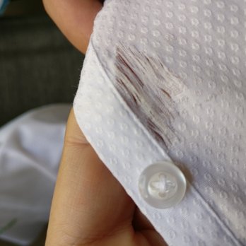 Piccadilly Cleaners - Another tear on the sleeve. - Laundry Services Near Me - Irvine, California