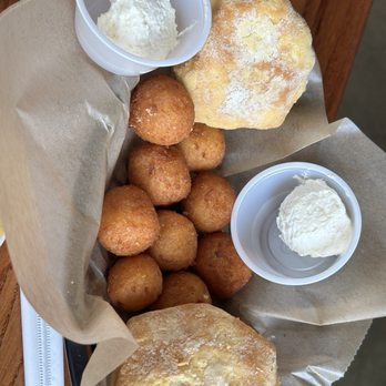 The Pit - Hush puppies - Barbeque Near Me - Raleigh, North Carolina The Pit - Hush puppies - Barbeque Near Me - Raleigh, North Carolina