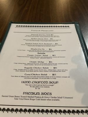 Menu photo 4 Adolf's Old First Ward Tavern Buffalo, NY