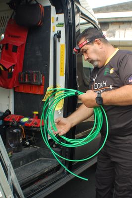 House Wiring & Rewiring - As time goes on, your home's wiring can start to show signs of wear and tear that can lead to electrical hazards and code violations. If your home is over 35 years old and has not had its wiring inspected or replaced, it's important to be aware of the signs that you need your wiring replaced.

Our team will begin with an in-home inspection to determine the extent of the work required and make recommendations based on our findings. After that, our trained electricians will work efficiently to provide a tailored solution that fits your needs and budget.

One of the benefits of working with us is that you won't need to hire multiple electricians for different tasks. Our team is fully equipped to handle everything that needs to be done, saving you time and money. We pride ourselves on our high standards and quality workmanship to ensure your home is safe and secure.
