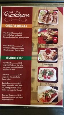 Menu photo 1 Tacos Guadalajara Yuma, AZ Menu photo 1 Tacos Guadalajara Yuma, AZ