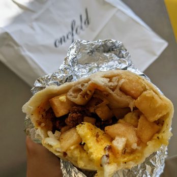 Onefold - Happy hour breakfast burrito (every morning, m-f) - Breakfast & Brunch Near Me - Denver, Colorado Onefold - Happy hour breakfast burrito (every morning, m-f) - Breakfast & Brunch Near Me - Denver, Colorado