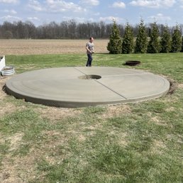 Firepit pad