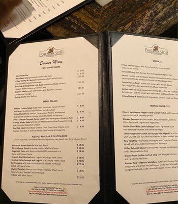 Menu photo 1 Post Oak Grill Houston, TX