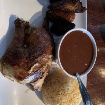 Pio Pio - Lunch Combo #1 - 1/4 Chicken Rice & Beans with side - Colombian Near Me - Charlotte, North Carolina