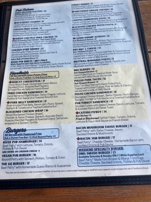 Menu photo 2 Ivar's River Pub San Marcos, TX