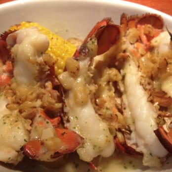 Red Lobster - Maine Lobster Bake - new to the menu. Presentation is not the best. Let's hope it tastes better. - Seafood Near Me - Talleyville, Delaware