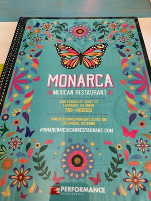 Menu photo 1 Monarca Mexican Restaurant Columbus, GA