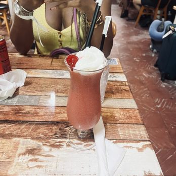 El Jibarito - Strawberry daiquiri with rum - Latin American Near Me - San Juan, Puerto Rico