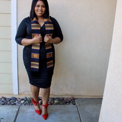 Pretty Tomboy Beauty - Graduation pictures Make-up done by LaKenya