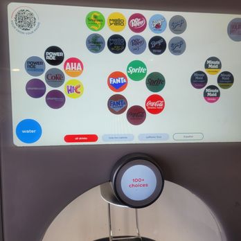 Noodles and Company - Very limited drink options on a machine that houses nearly 100 kinds of drinks - Noodles Near Me - Waldorf, Maryland