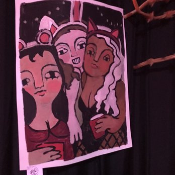 Graveyard Bar - Art on display - Bars Near Me - Salem, Oregon
