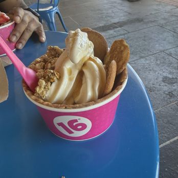 16 Handles - Mike's Hot Honey Frozen Yogurt - Juice Bars & Smoothies Near Me - Columbia, South Carolina