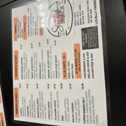 Smash Shack - Menu