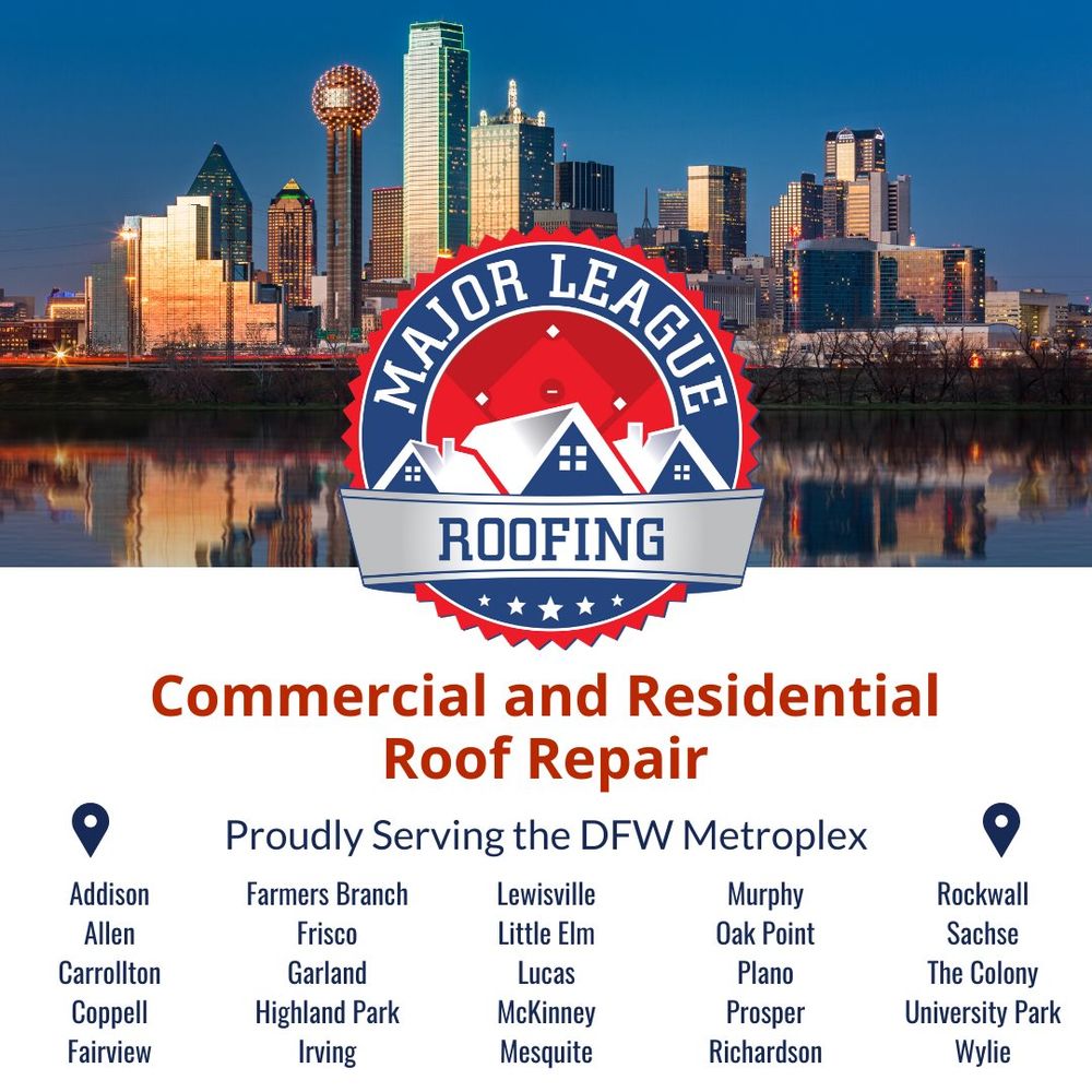 Slide of Major League Roofing