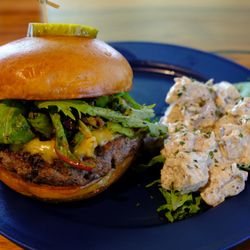 Breakaway Brewing - The Grand Tour Burger, best in SA!