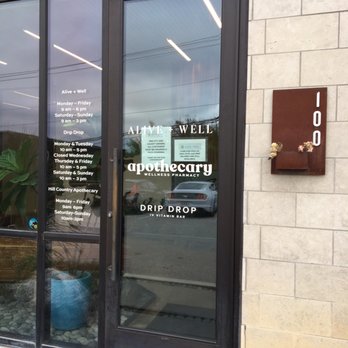 Alive and Well Pharmacy - Helps to identify the location - Vitamins & Supplements Near Me - Bee Cave, Texas Alive and Well Pharmacy - Helps to identify the location - Vitamins & Supplements Near Me - Bee Cave, Texas