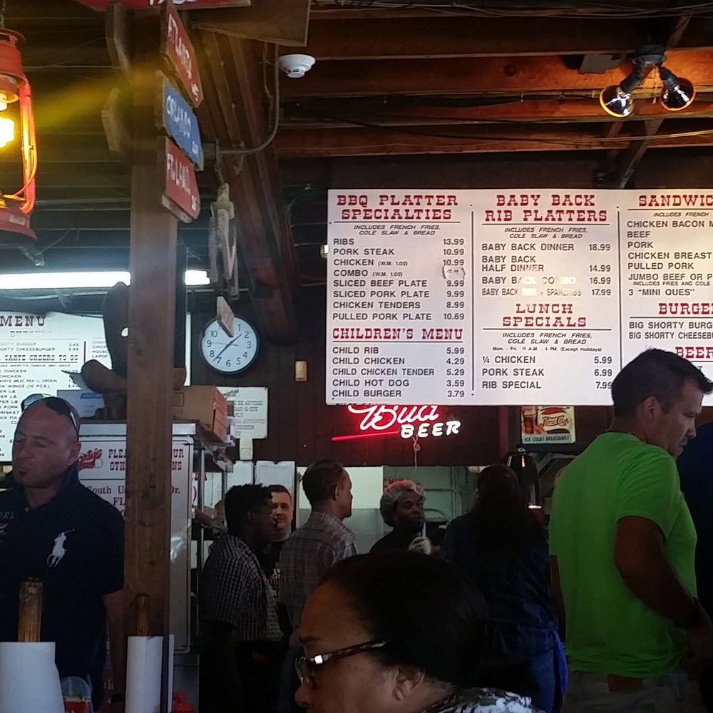 Shorty's BBQ - Order board - Southern Near Me - Miami, Florida Shorty's BBQ - Order board - Southern Near Me - Miami, Florida