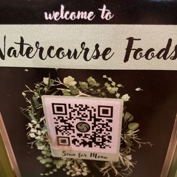 Watercourse Foods - QR code menu - Vegetarian Near Me - Denver, Colorado