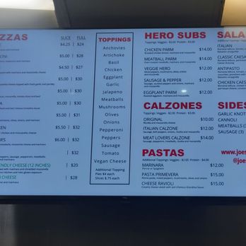 Joe's Pizza - Menu - Pizza Near Me - Los Angeles, California Joe's Pizza - Menu - Pizza Near Me - Los Angeles, California