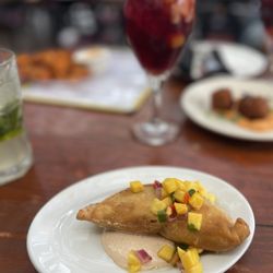 Eclipse di Luna - Buckhead - Chicken Empanada de Pollo with red sangria