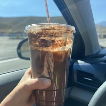 Larry's Gourmet Coffee House - Iced almond joy latte - Coffee & Tea Near Me - Carson City, Nevada Larry's Gourmet Coffee House - Iced almond joy latte - Coffee & Tea Near Me - Carson City, Nevada