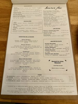 Menu photo 2 Brasserie Four Walla Walla, WA Menu photo 2 Brasserie Four Walla Walla, WA