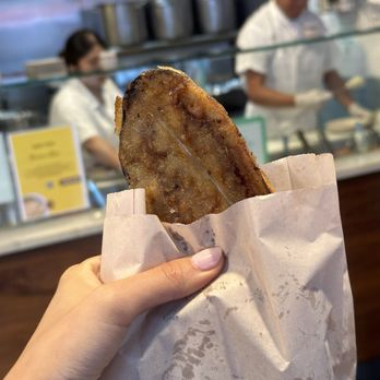 Soom Soom - sabich side (comes with two massive pieces) - Falafel Near Me - New York, New York