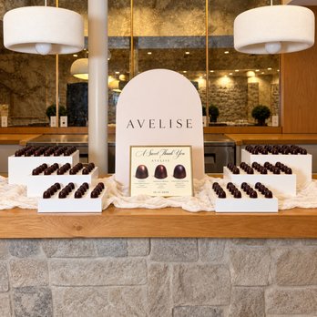AVELISE - Bonbon Tasting Display - Desserts Near Me AVELISE - Bonbon Tasting Display - Desserts Near Me