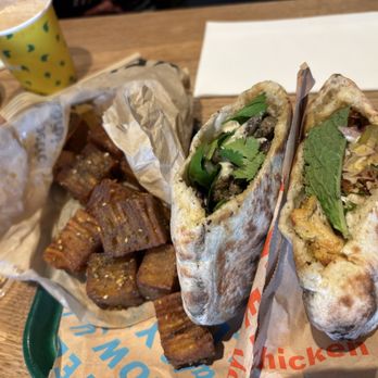 Yellow The Cafe - Batata tots, charred steak pita, chicken shwarma pita - Bakeries Near Me - Washington, DC, District of Columbia Yellow The Cafe - Batata tots, charred steak pita, chicken shwarma pita - Bakeries Near Me - Washington, DC, District of Columbia