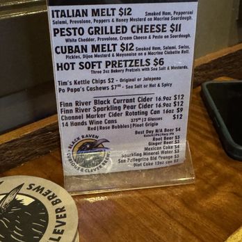 Black Raven Brewing - Redmond - Good menu - Breweries Near Me - Redmond, Washington