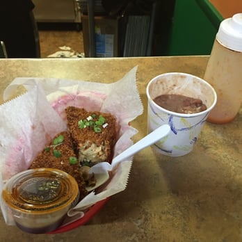 Cajun Kate's - Extra Spicy Red Beans & Rice  and a Crispy Cajun Chicken Bacon + Blue Mac and Cheese... Always delicious! - Cajun/Creole Near Me - Boothwyn, Pennsylvania