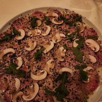 Carbone - Beef Carpaccio - Italian Near Me - Las Vegas, Nevada Carbone - Beef Carpaccio - Italian Near Me - Las Vegas, Nevada
