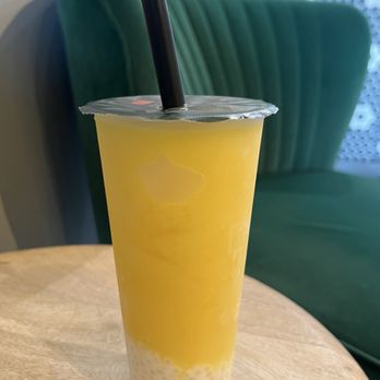Cactus Bubble Tea - Mango Sago - Bubble Tea Near Me - Las Vegas, Nevada