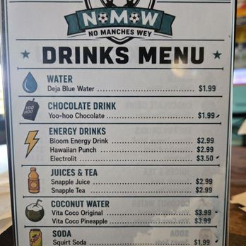 No Manches Wey - No Manches Way Drinks Menu - Mexican Near Me - Orange Park, Florida No Manches Wey - No Manches Way Drinks Menu - Mexican Near Me - Orange Park, Florida