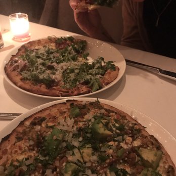 Yvonne's - Spock pork pita pizza - New American Near Me - Boston, Massachusetts