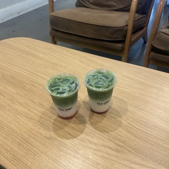 Tea Drip - two strawberry matcha latte - Bubble Tea Near Me - Duluth, Georgia