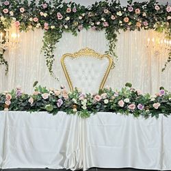 Events by Mirsha - Quinceañera head table