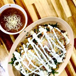 Tirado's Taqueria - Chilaquiles w/ Egg