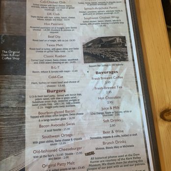Dam Korner Cafe - Menu - Cafes Near Me - Lake Isabella, California Dam Korner Cafe - Menu - Cafes Near Me - Lake Isabella, California