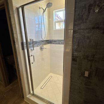 American Renovation Service - Almost done! Window replaced/updated, Grab bar added on wall below window. - Handyman Near Me American Renovation Service - Almost done! Window replaced/updated, Grab bar added on wall below window. - Handyman Near Me