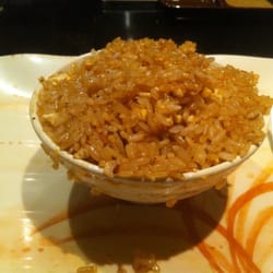 Amazing fried rice. Don't add soy sauce until you have tasted it as served.