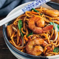 Cathay House - Shrimp Lo Mein
