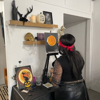Casa Bloom Studios - Halloween Sip & Paint - Venues & Event Spaces Near Me - Santa Ana, California