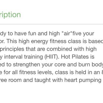 Breathe Hot Yoga - Description of Hot Pilates class for reference! - Yoga Near Me - Seattle, Washington