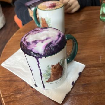 Me & Jungle Cafe - Ube Latte and Pink Lady Latte - Cafes Near Me - Piedmont, California Me & Jungle Cafe - Ube Latte and Pink Lady Latte - Cafes Near Me - Piedmont, California