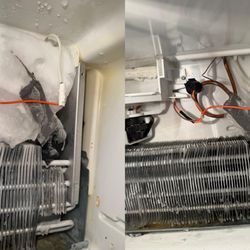 KZ Express - Whirlpool refrigerator repair completed for a homeowner in Baltimore, MD.