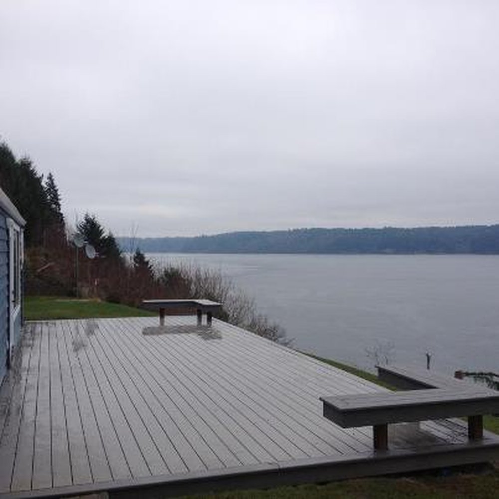 Winter Construction - TimberTech Deck, Gig Harbor. - General Contractors Near Me - Port Orchard, Washington